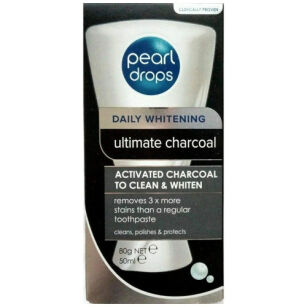 Pearl Drops Daily Whitening Ultimate Charcoal Toothpaste, 50ml