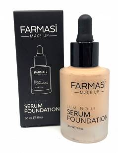 Farmasi Brightening Foundation with Serum 03 Porcelain 30ml