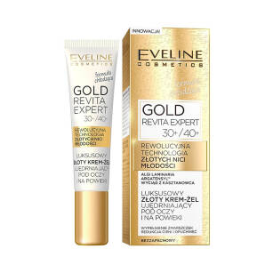 Eveline Gold Revita Expert 30+/40+ Luxurious Gold Cream-gel Firming Under Eyes and Eyelids