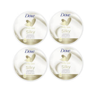 Dove Body Love Silky Moisturizing Body Cream Set Of - 4 x 300ml