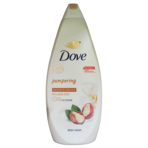 Dove Body Wash Pampering Triple Moisture Serum with Shea Butter & Vanilla Scents 720ml