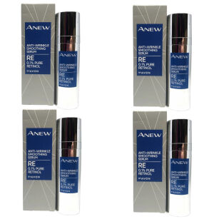 4 x Avon Anew Anti-wrinkle serum with pure Retinol 30ml