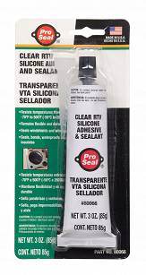 Pro Seal Transparent Silicone Sealant 85g