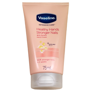 Vaseline Intensive Care Healthy Hands Stronger Nails Hand Cream with Keratin 75ml