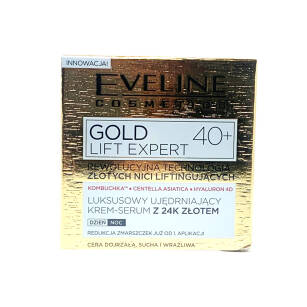 Eveline Gold Lift Expert 40+ Luksusowy Ujędrniający Krem-Serum 50ml