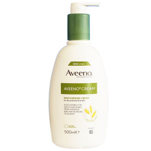 Aveeno Moisturising Cream For Dry And Sensitive Skin 500ml