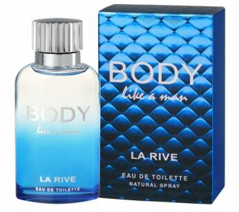 La Rive Body Like a Man Eau De Toilette spray For Man 90ml