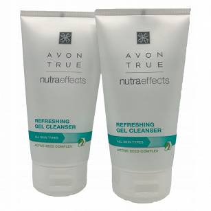 2 x Avon Nutraeffects Face Cleansing Gel Full Set