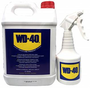 WD-40 Multi-Use Lubricator 5l + Spray Bottle