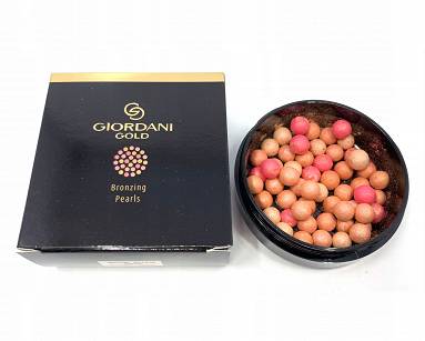 Giordani Gold Bronzing Pearls Natural Peach