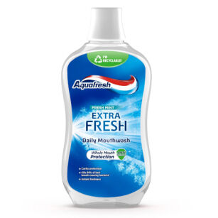 Aquafresh Fresh Mint -  Extra Fresh Daily Mouthwash 500ml