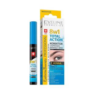 Eveline 8in1 Eyebrow Concealer with Henna 10 ml